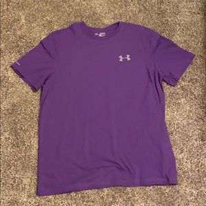 Under Armour men’s large purple shirt